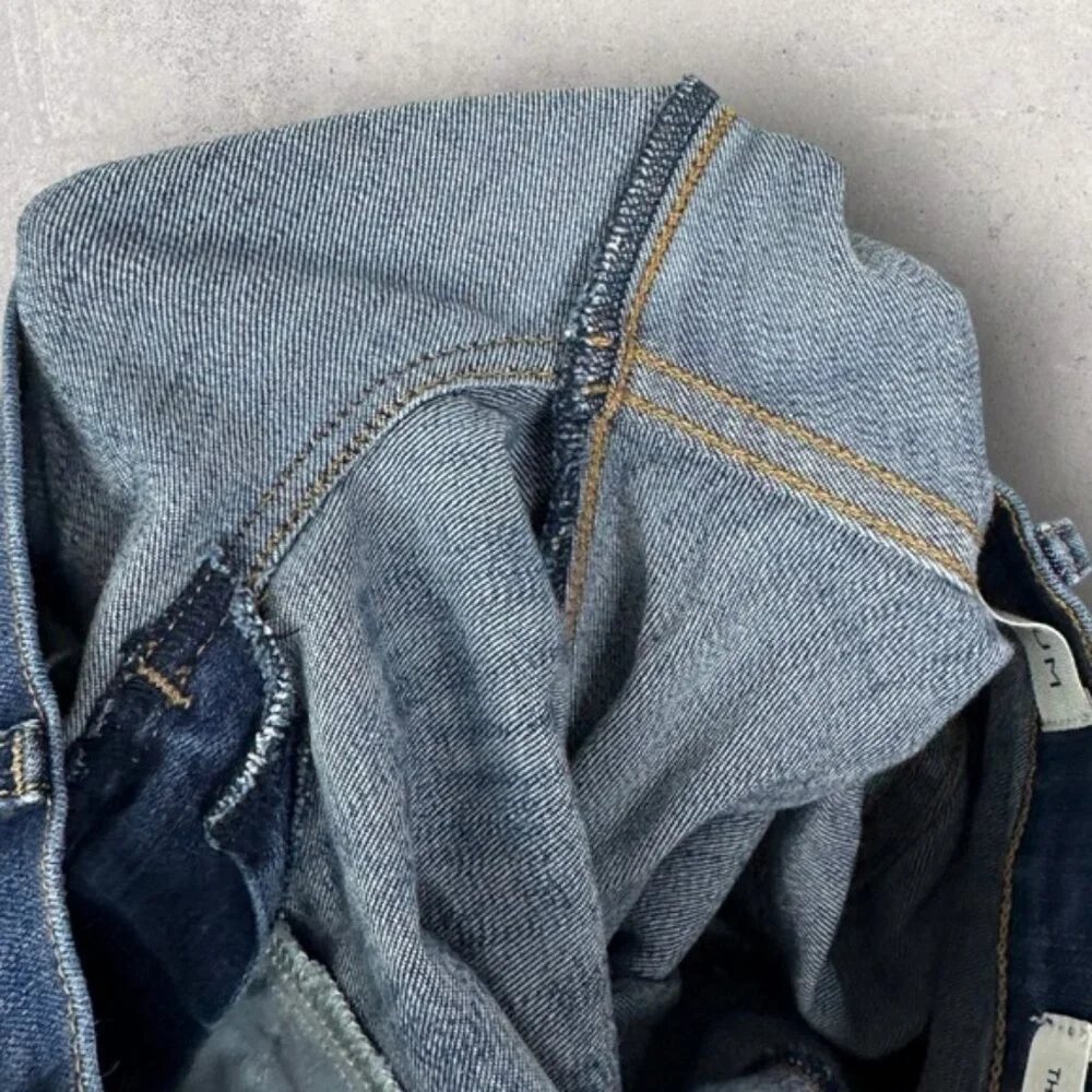 Aritzia Denim Forum The Lola High Rise Skinny Jeans Size 27 Lyocell Stretch Blue - Picture 13 of 15